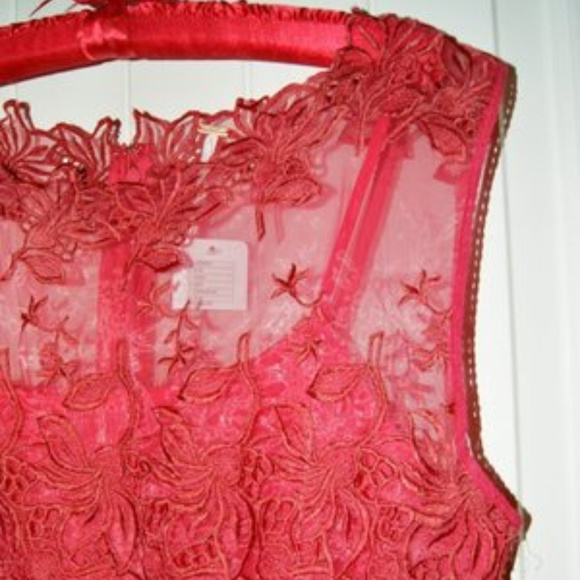 Embroidered Shortie Jumpsuit Satin Shorts ROMPER - Picture 8 of 8